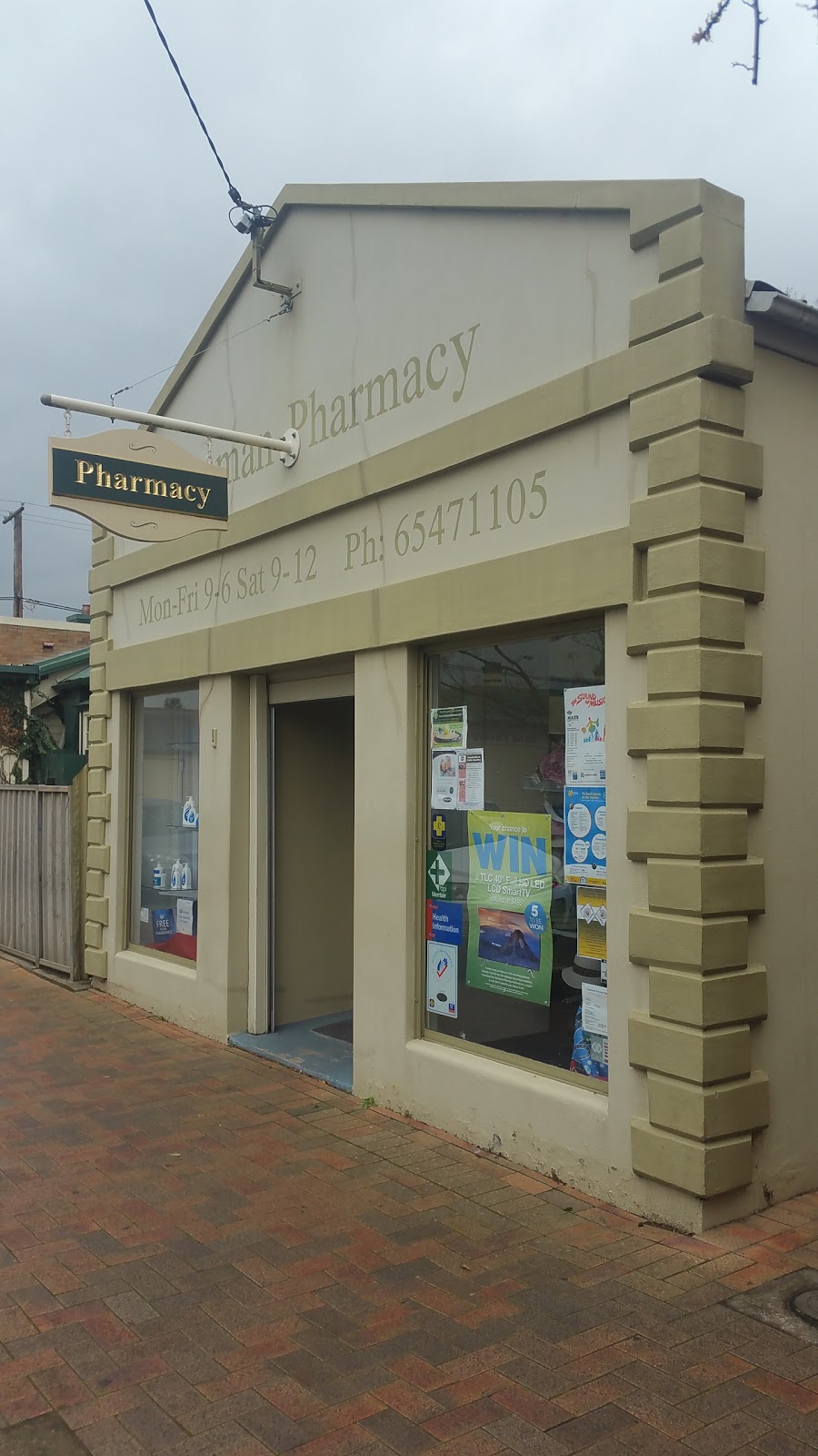 Denman Pharmacy | pharmacy | 32 Ogilvie St, Denman NSW 2328, Australia | 0265471105 OR +61 2 6547 1105