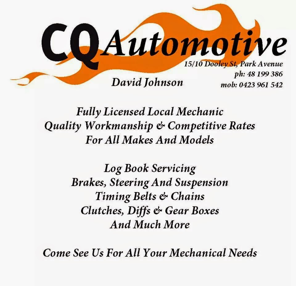 CQ Automotive | car repair | 204 Alexandra St, Rockhampton City QLD 4701, Australia | 0749211838 OR +61 7 4921 1838