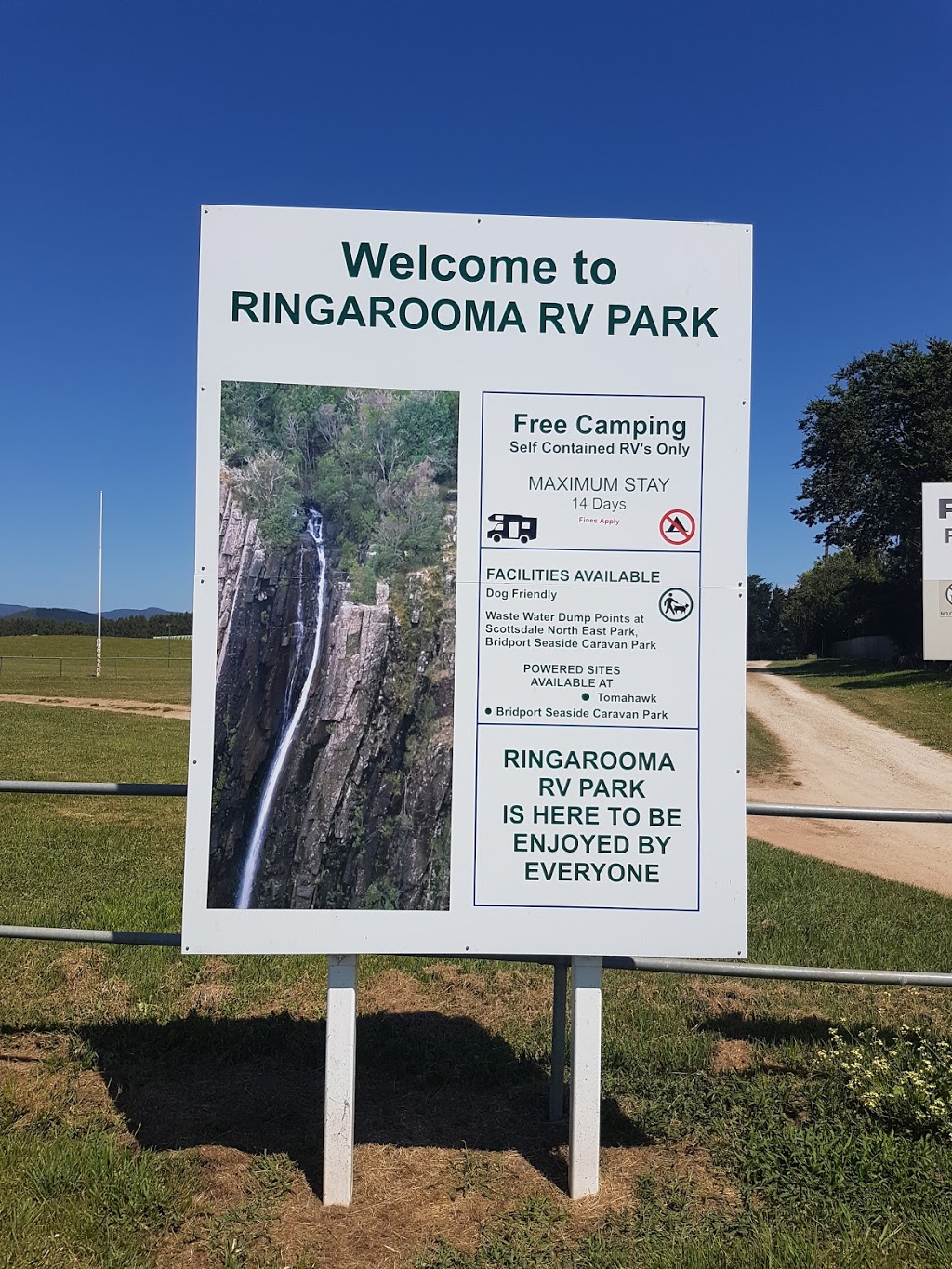 Ringarooma RV Park | 39 E Maurice Rd, Ringarooma TAS 7263, Australia