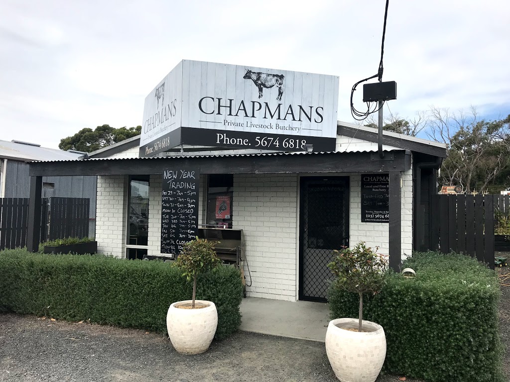 Chapmans Private Livestock Butchery | store | 32 Bear St, Inverloch VIC 3996, Australia | 0356746818 OR +61 3 5674 6818