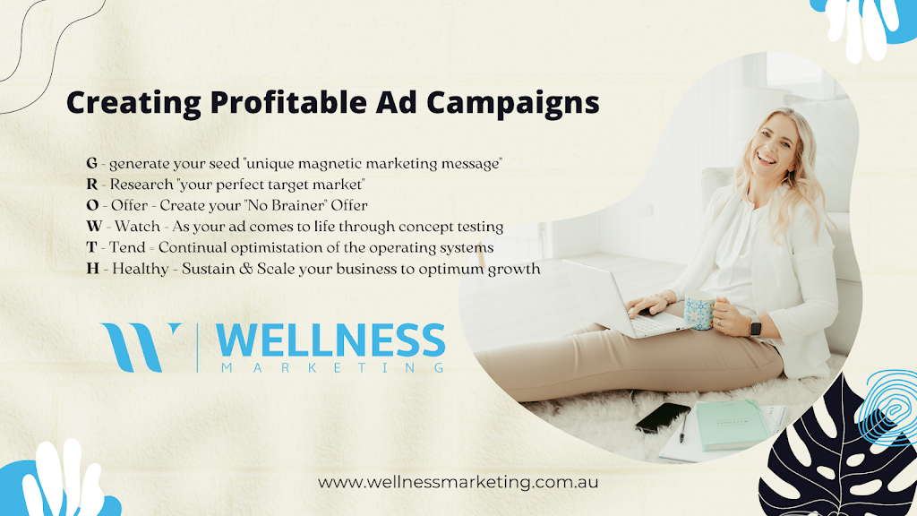 Wellness Marketing | 12 Yaroomba Cl, Thornlands QLD 4164, Australia | Phone: 0403 334 033