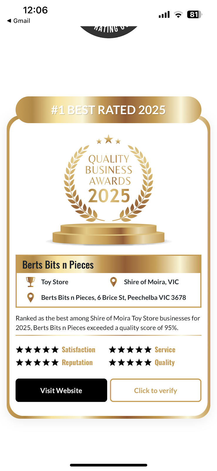 Berts Bits n Pieces | 6 Brice St, Peechelba VIC 3678, Australia | Phone: 0428 107 199