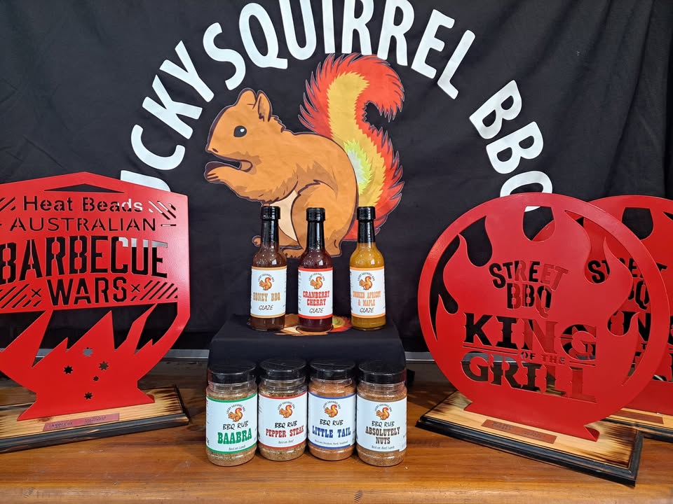 Lucky Squirrel BBQ | 145 Waterfall Creek Rd, The Oaks NSW 2570, Australia | Phone: 0400 411 389