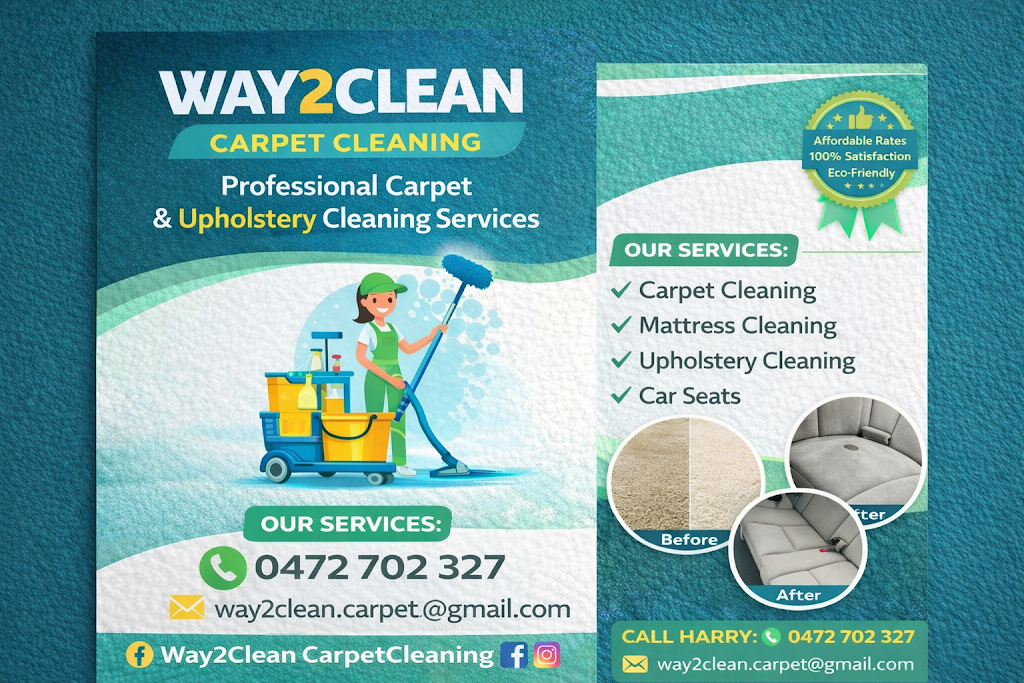 way2clean Carpet Cleaning | South St, Gatton QLD 4343, Australia | Phone: 0472 702 327