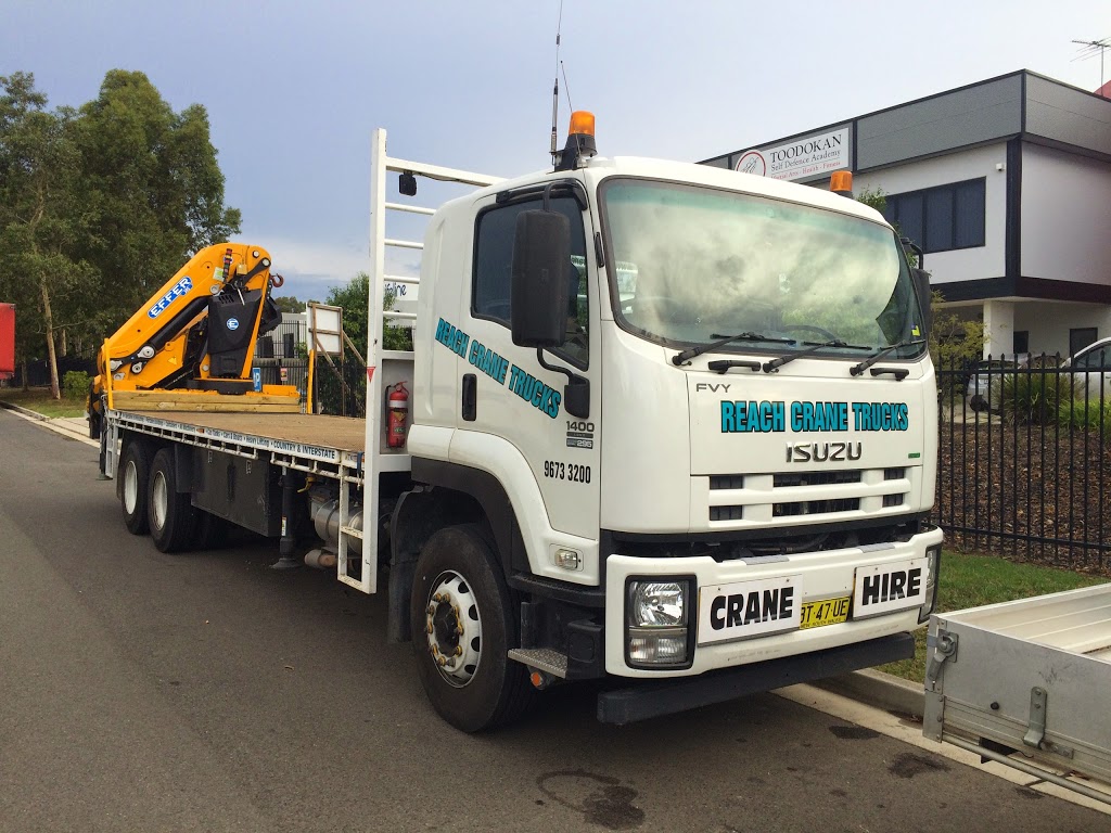 Reach Crane Trucks | 46-48 Plasser Cres, North St Marys NSW 2760, Australia | Phone: (02) 9673 3200