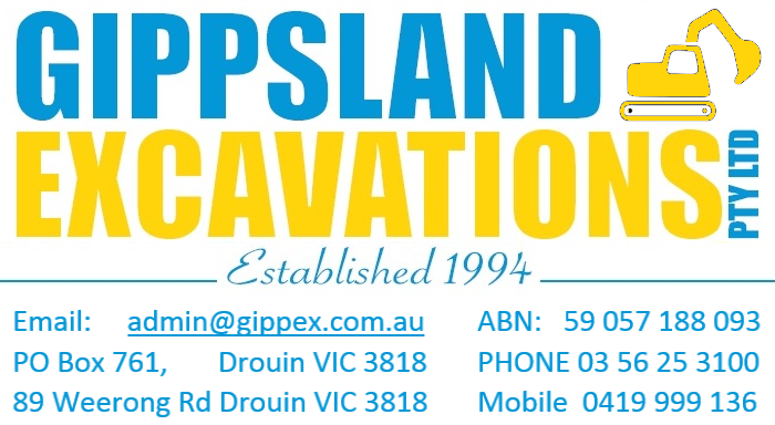 Gippsland Excavations | general contractor | 89 Weerong Rd, Drouin VIC 3818, Australia | 0488006761 OR +61 488 006 761