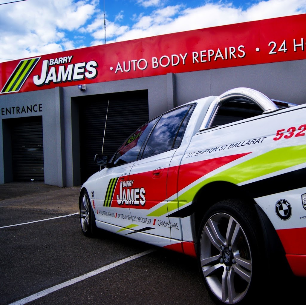Barry James Smash Repairs | 317 Skipton St, Ballarat Central VIC 3350, Australia | Phone: (03) 5329 2222
