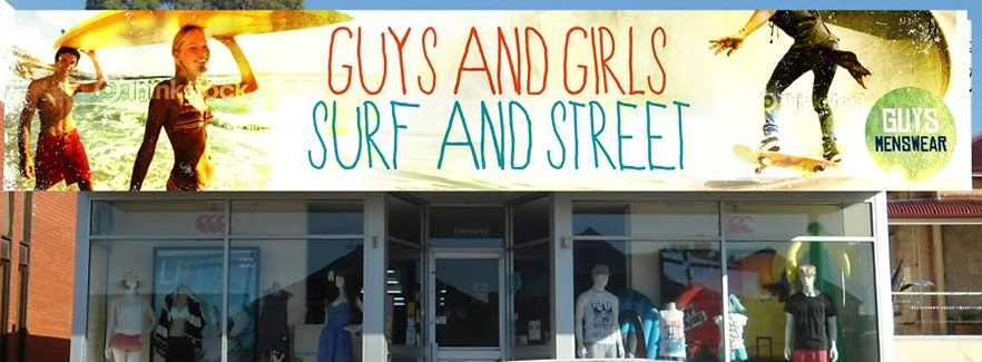 Guys & Girls Surf N Street | clothing store | 21 Wilson St, Berri SA 5343, Australia | 0885821247 OR +61 8 8582 1247