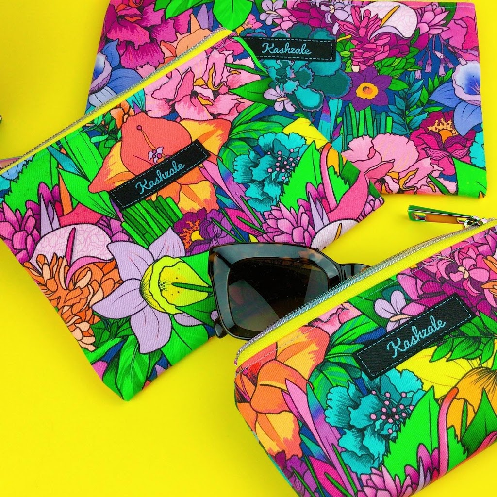 Kashzale Handmade Cosmetic Bags | 6 Bendanelle Ct, Garfield VIC 3814, Australia | Phone: 0415 620 249