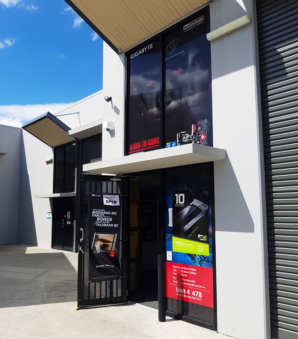 MSY Technology | electronics store | 4/478 Scottsdale Dr, Varsity Lakes QLD 4227, Australia | 0755938961 OR +61 7 5593 8961