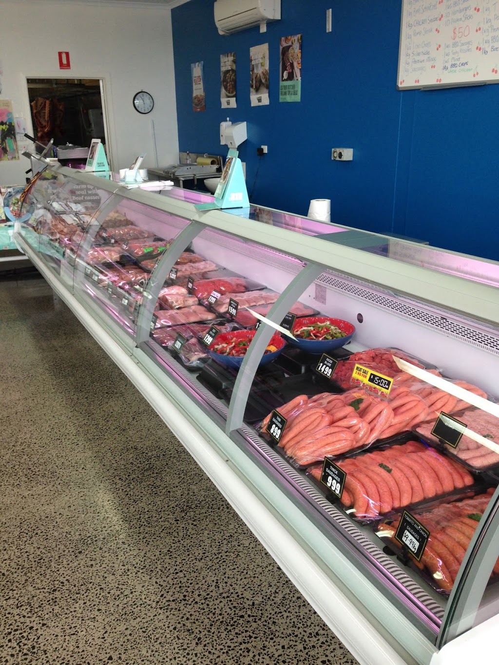 Mulcahys Meat Showcase | store | 33 Westernport Rd, Lang Lang VIC 3984, Australia | 0359975412 OR +61 3 5997 5412
