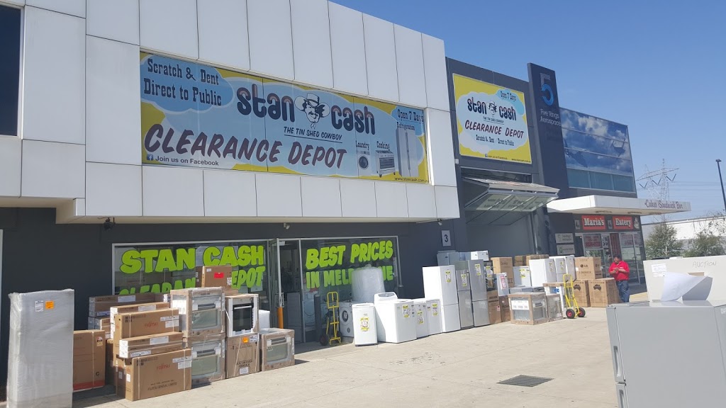 Stan Cash Clearance Depot | home goods store | 3/60 Keilor Park Dr, Keilor East VIC 3033, Australia | 0393361700 OR +61 3 9336 1700