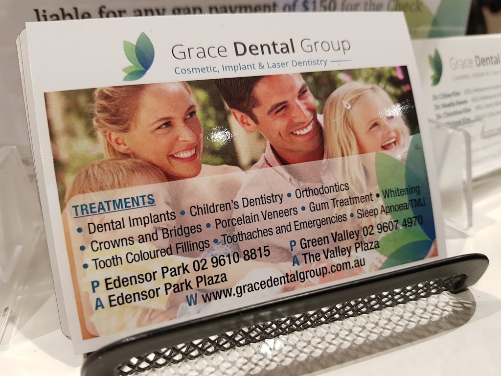 Grace Dental Group - Edensor Park | dentist | 19/205-215 Edensor Rd, Edensor Park NSW 2176, Australia | 0296108815 OR +61 2 9610 8815