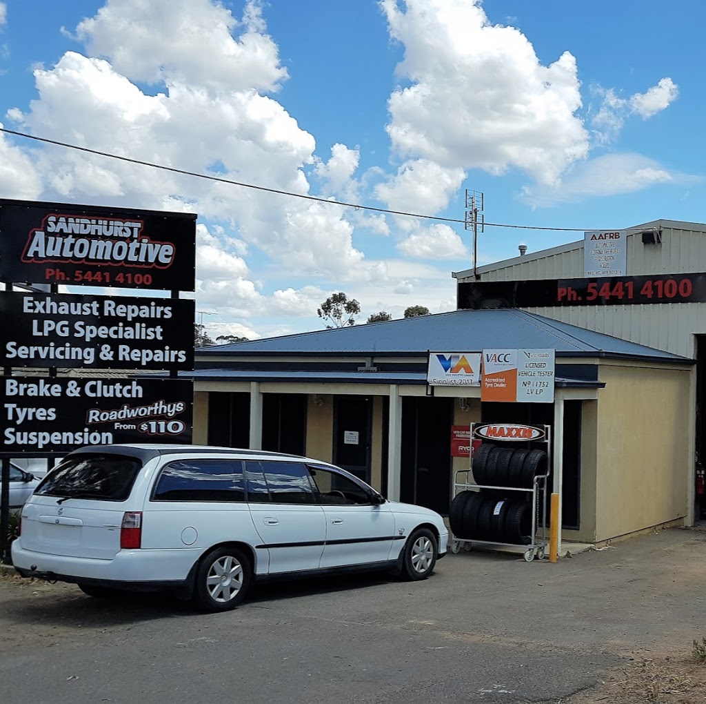 Sandhurst Automotive | car repair | 79 Powells Ave, East Bendigo VIC 3550, Australia | 0354414100 OR +61 3 5441 4100