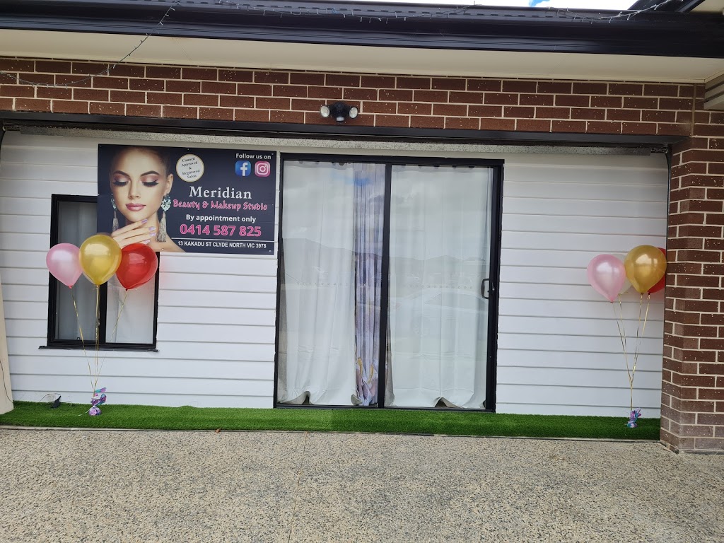 Meridian beauty & makeup studio | beauty salon | 13 Kakadu St, Clyde North VIC 3978, Australia | 0414587825 OR +61 414 587 825