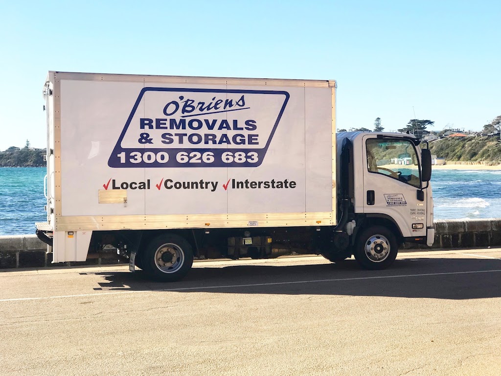 OBriens Removals & Storage | 11 Lyall St, Hastings VIC 3915, Australia | Phone: 1300 626 683