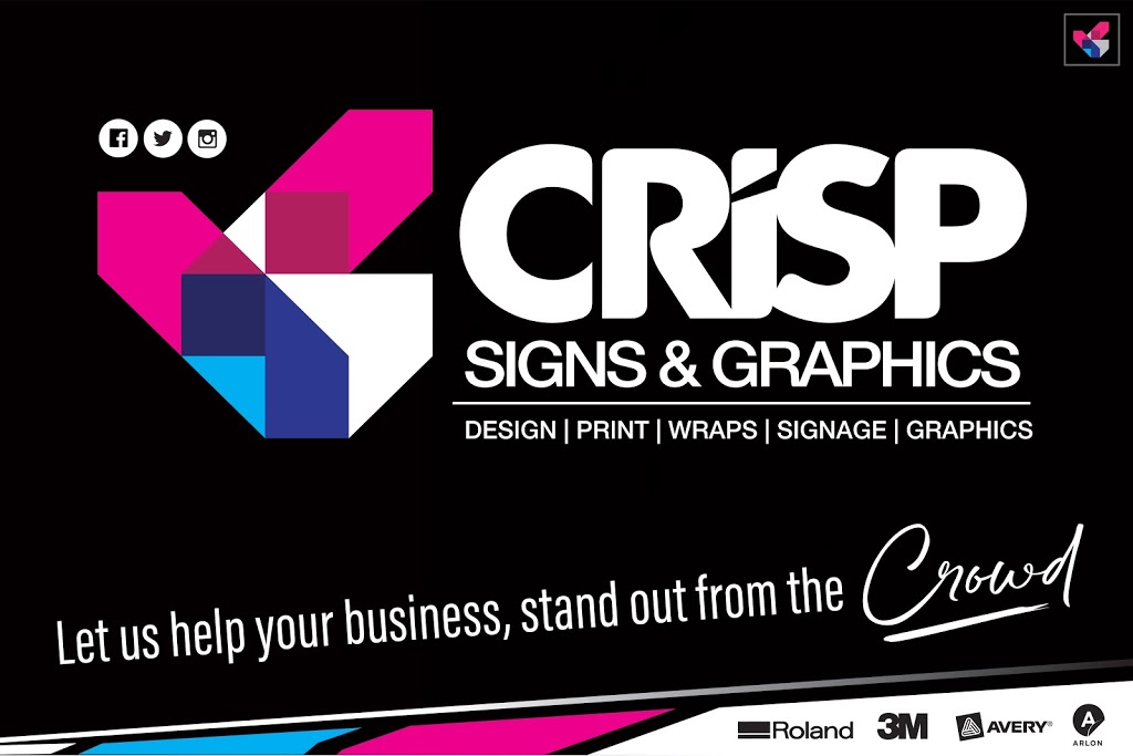 Crisp Signs & Graphics | 9 Sunridge Circuit, Beenleigh QLD 4207, Australia | Phone: 0425 337 795