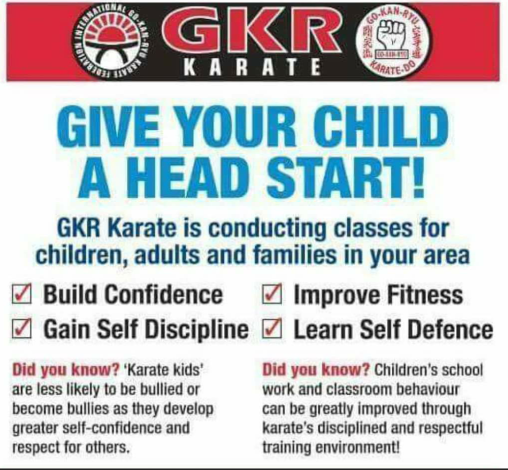 GKR Karate | health | 15 Jeffries St, Gowrie ACT 2904, Australia | 0487210689 OR +61 487 210 689