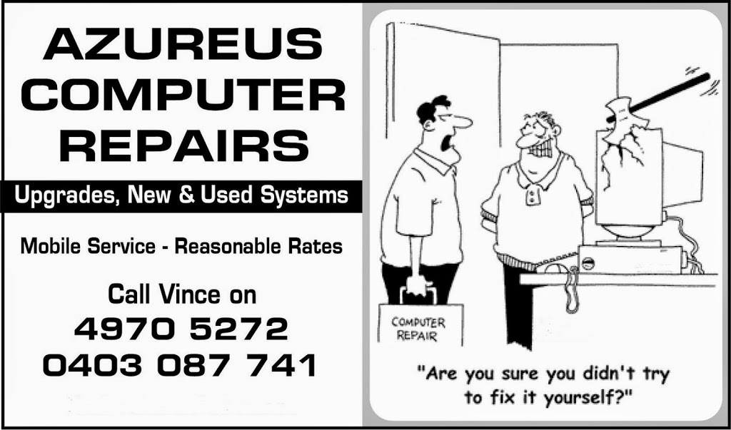 Azureus Computer Repairs | electronics store | 72 Station St, Bonnells Bay NSW 2264, Australia | 0403087741 OR +61 403 087 741