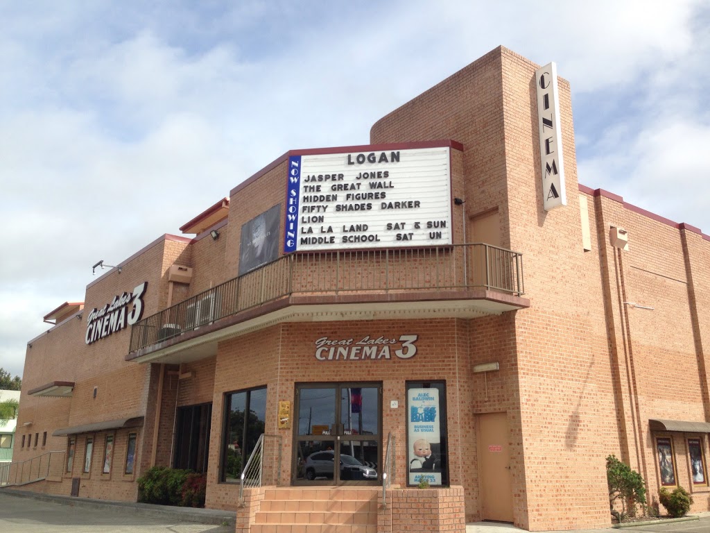 Great Lakes Cinema 3 | movie theater | 108 Manning St, Tuncurry NSW 2428, Australia | 0265546043 OR +61 2 6554 6043