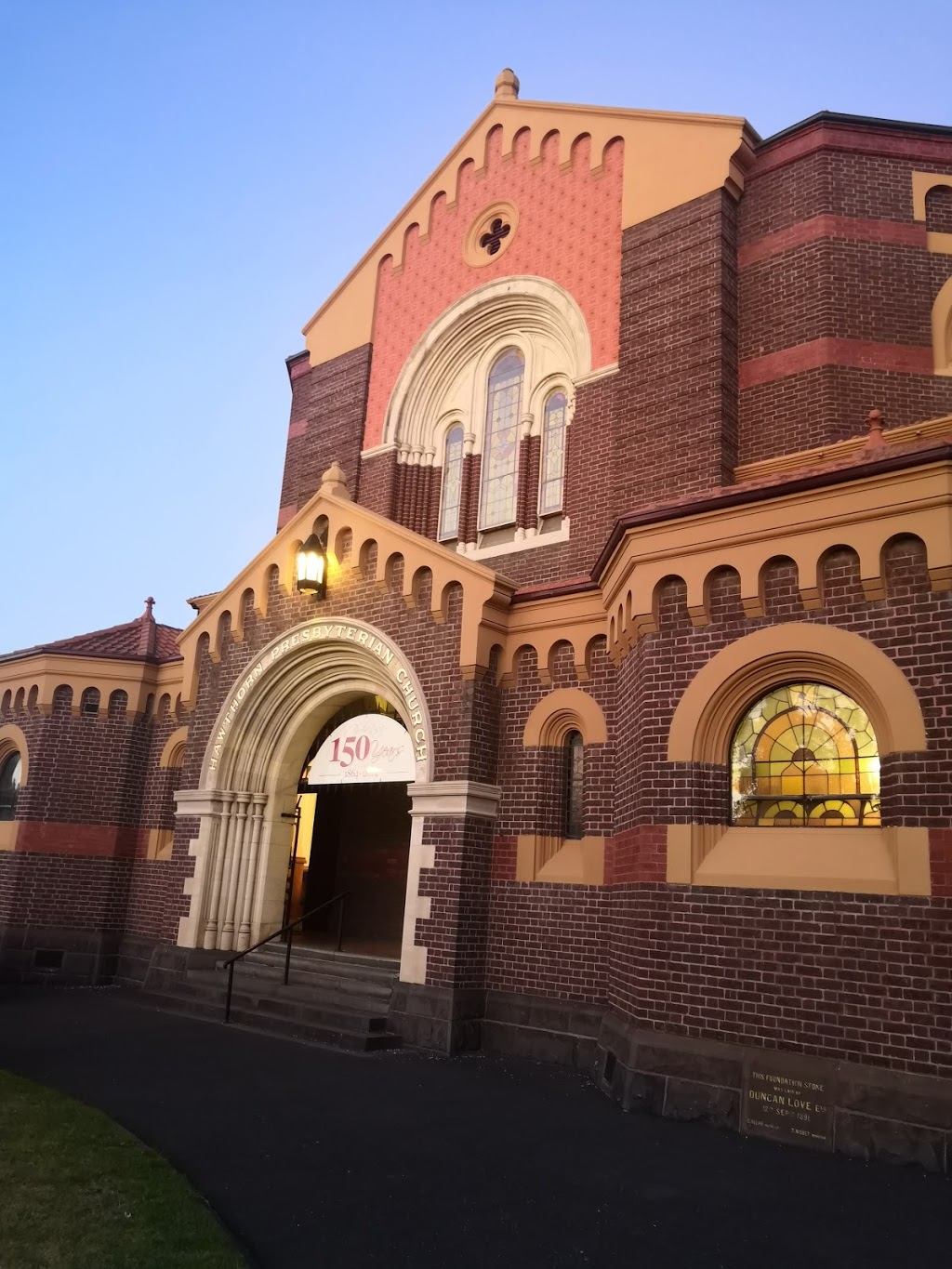 Hawthorn Presbyterian Church | church | 580 Glenferrie Rd, Hawthorn VIC 3122, Australia | 0398195347 OR +61 3 9819 5347