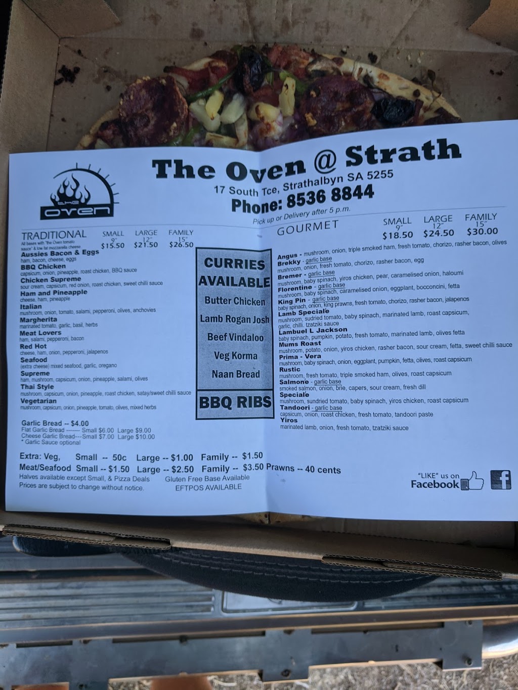 The oven @ Strathalbyn | meal takeaway | 17 South Terrace, Strathalbyn SA 5255, Australia | 0885368844 OR +61 8 8536 8844