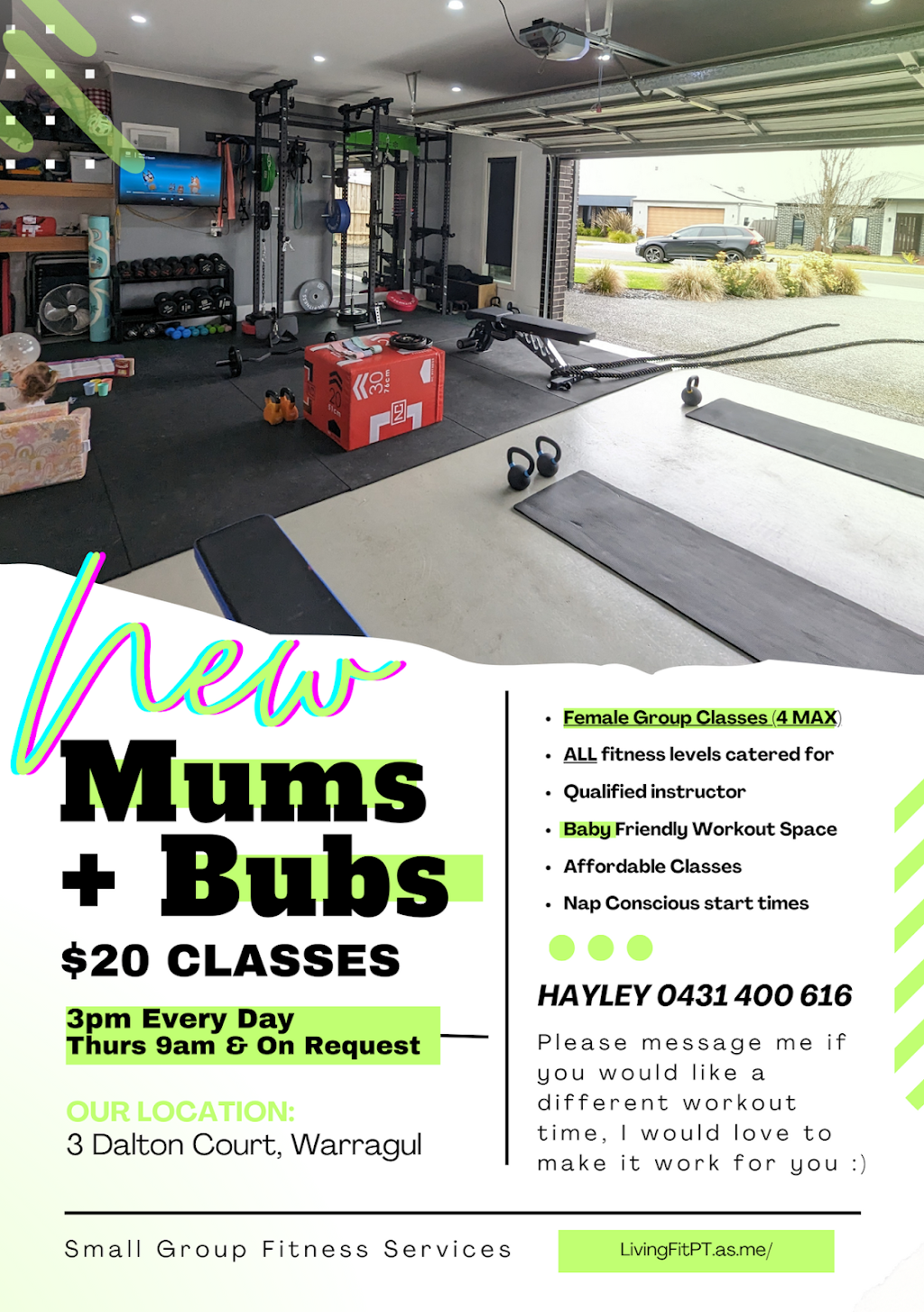 Living Fit PT | 3 Dalton Ct, Warragul VIC 3820, Australia | Phone: 0431 400 616 Living Fit PT | 3 Dalton Ct, Warragul VIC 3820, Australia | Phone: 0431 400 616