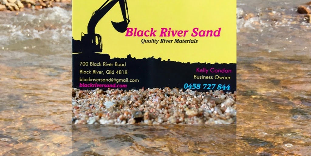 Black River Sand | 700 Black River Rd, Black River QLD 4818, Australia | Phone: 0458 727 844