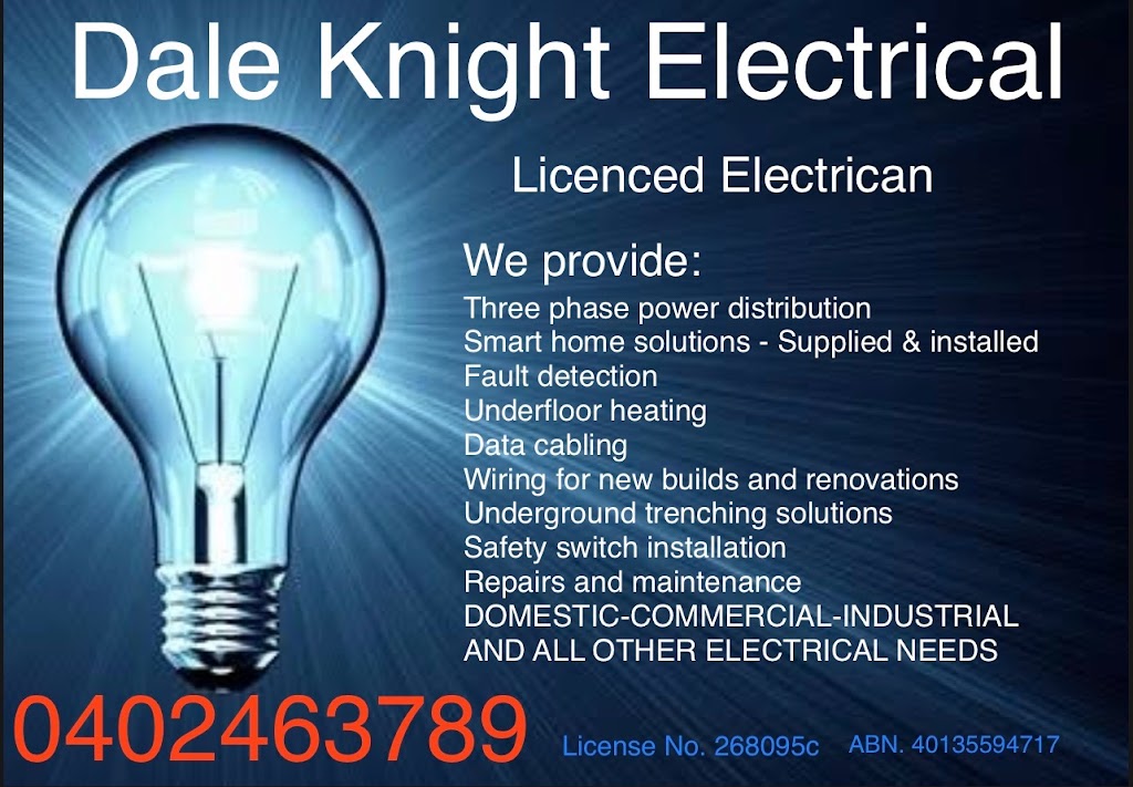 Dale Knight Electrical | electrician | Highland Way, Tallong NSW 2579, Australia | 0402463789 OR +61 402 463 789