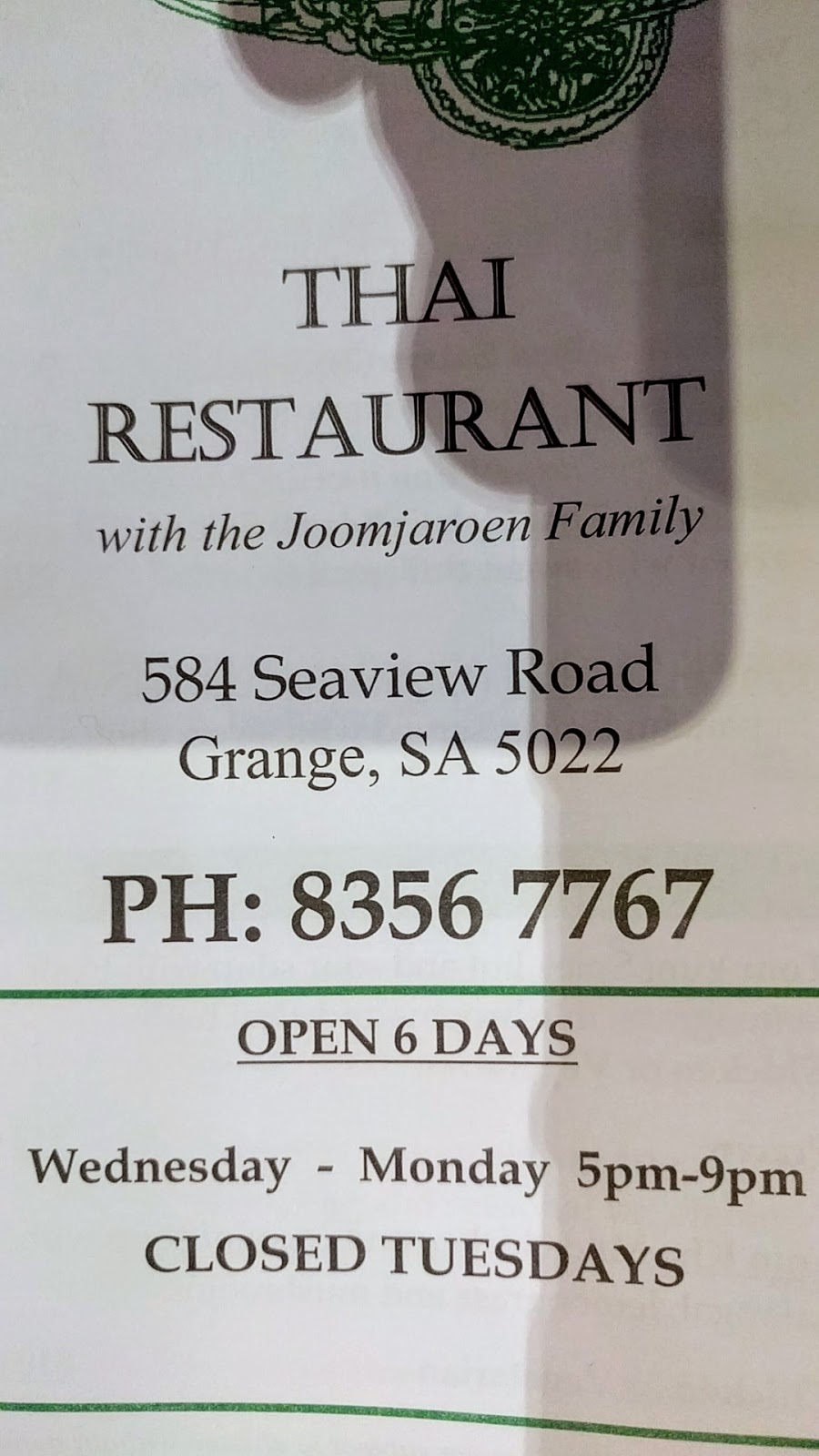 Wok on Water | restaurant | 584 Seaview Rd, Grange SA 5022, Australia | 0883567767 OR +61 8 8356 7767