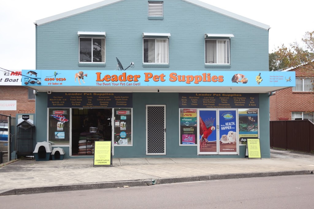 Leader Pet Supplies | 17 Lake St, Budgewoi NSW 2262, Australia | Phone: (02) 43992358