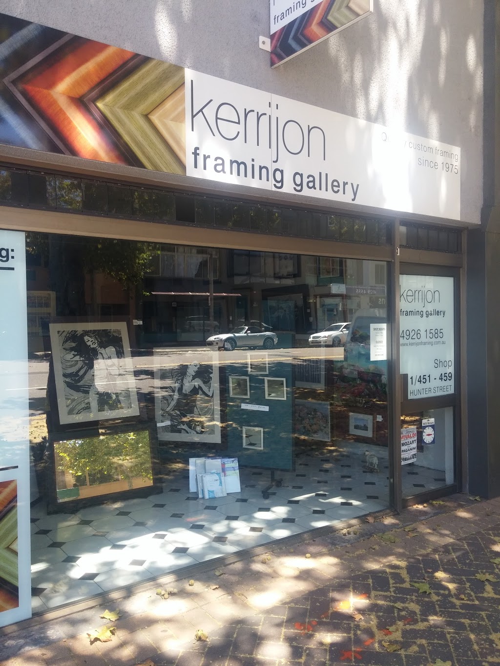 Kerrijon Framing & Gallery | art gallery | 1/451-459 Hunter St, Newcastle NSW 2000, Australia | 0249261585 OR +61 2 4926 1585