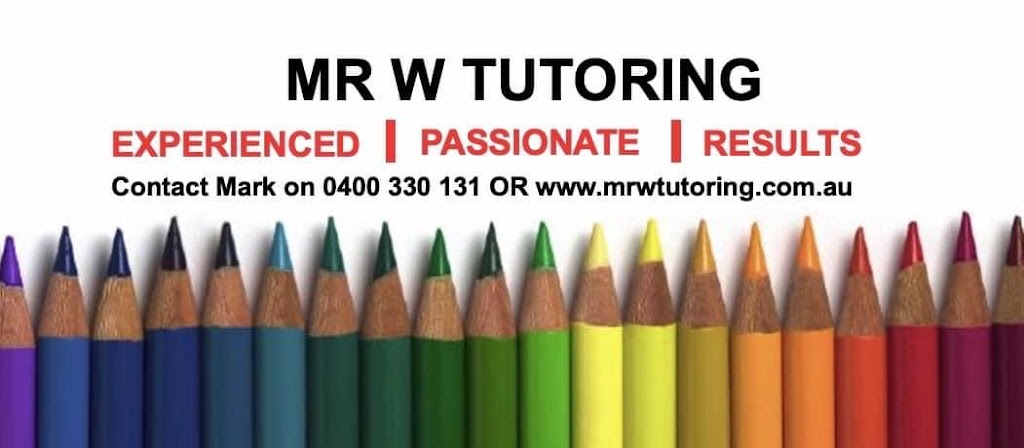 Mr W Tutoring | 35 Burnham Rd, Bardon QLD 4065, Australia | Phone: 0400 330 131