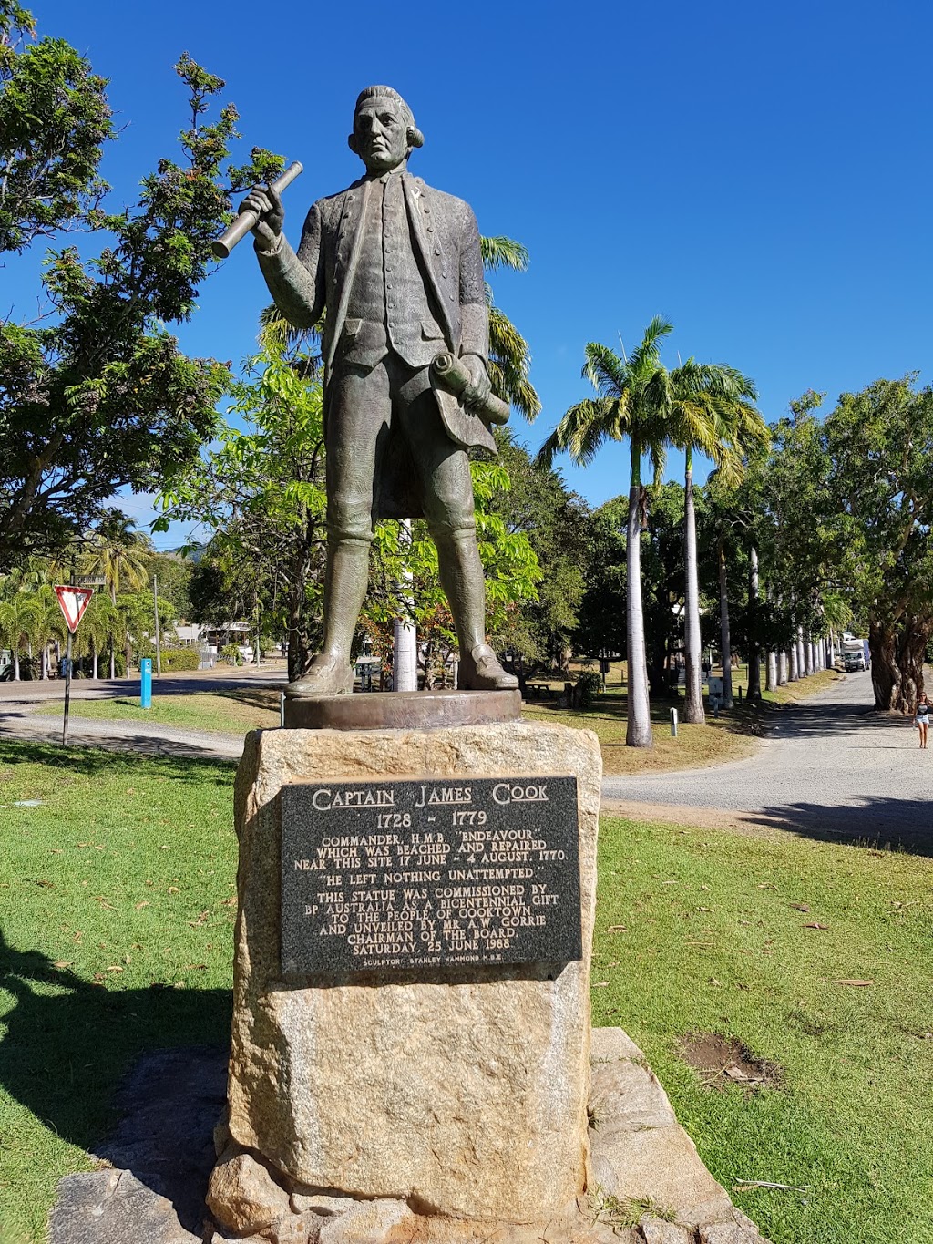 Captain James Cook Monument | park | 156 Charlotte St, Cooktown QLD 4895, Australia