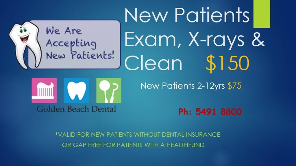 Golden Beach Dental | dentist | Suite 3/6 Park Place, Golden Beach, Caloundra QLD 4551, Australia | 0754918800 OR +61 7 5491 8800