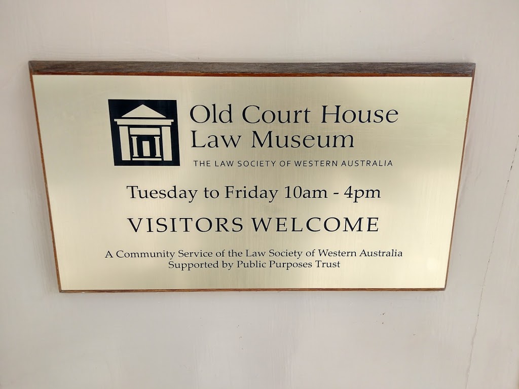 Old Court House Law Museum | museum | Perth WA 6000, Australia | 0893248688 OR +61 8 9324 8688