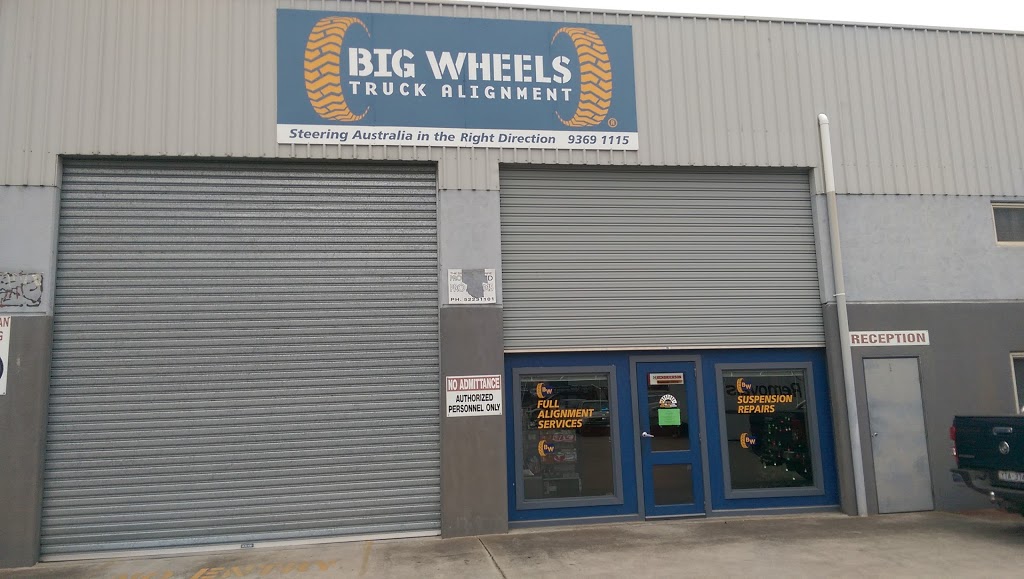 Big Wheels Truck Alignment | car repair | 55 Cherry Ln, Laverton North VIC 3026, Australia | 0393691115 OR +61 3 9369 1115