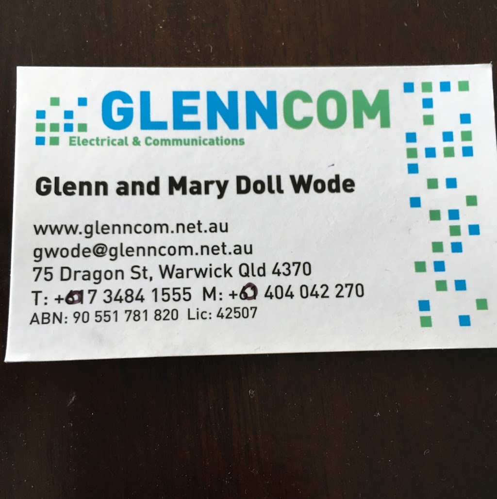 Glenn Com | 75 Dragon St, Warwick QLD 4370, Australia | Phone: 0404 042 270