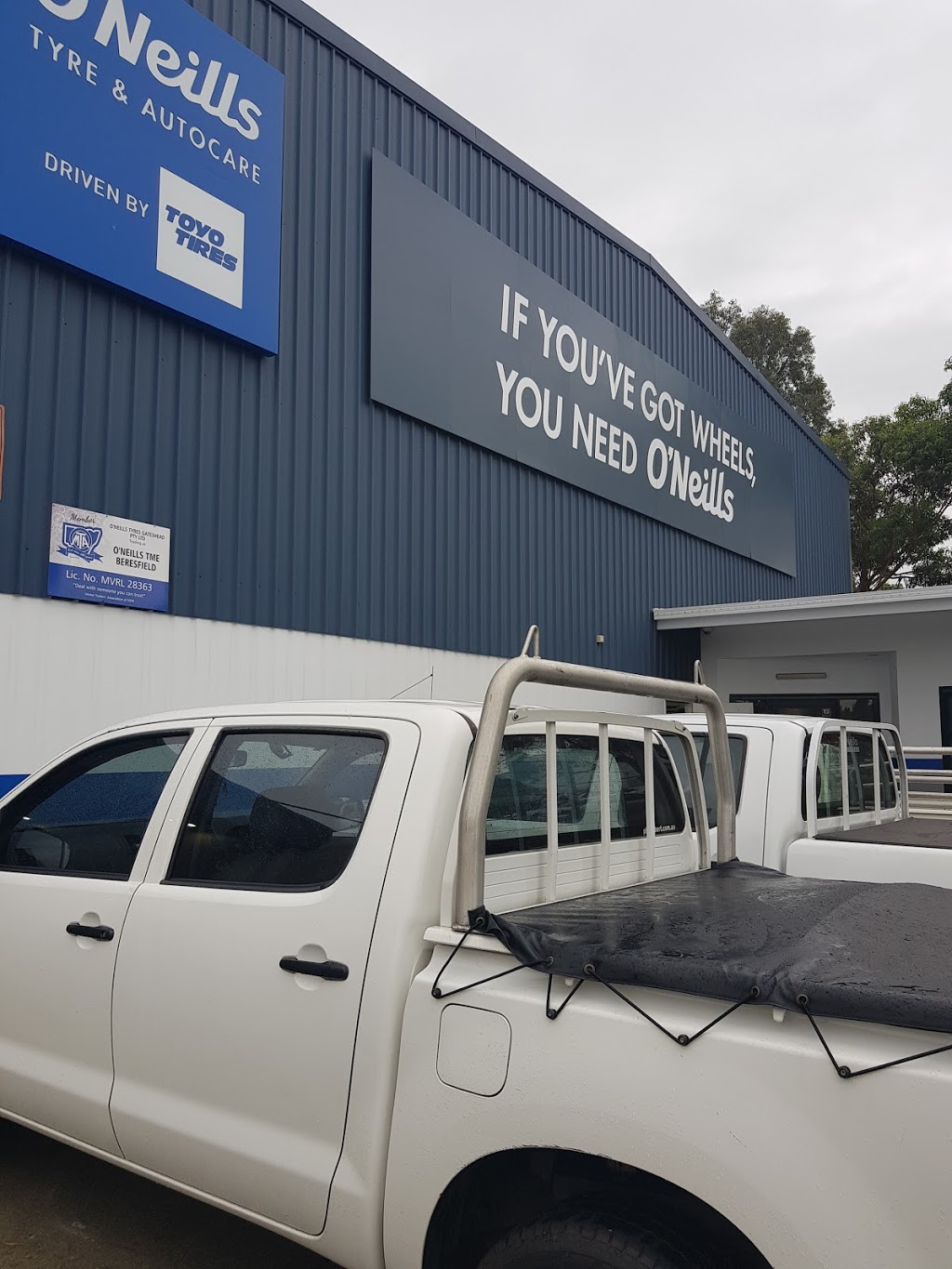 ONeills Tyre and Autocare | car repair | 2 Babilla Cl, Beresfield NSW 2322, Australia | 0249660444 OR +61 2 4966 0444