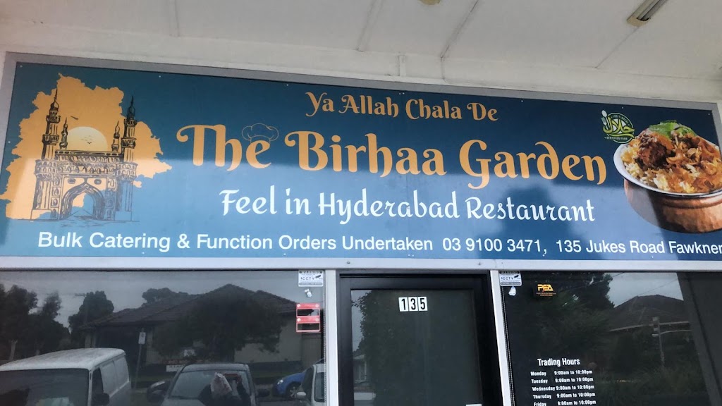 The Birhaa Garden ( Feel In Hyderabad Restaurant ) | restaurant | 135 Jukes Rd, Fawkner VIC 3060, Australia | 0422946919 OR +61 422 946 919