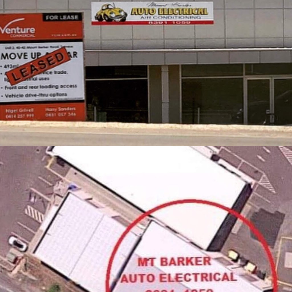 Mount Barker Auto Electrical | car repair | 3/40-42 Mount Barker Rd, Totness SA 5250, Australia | 0883911059 OR +61 8 8391 1059