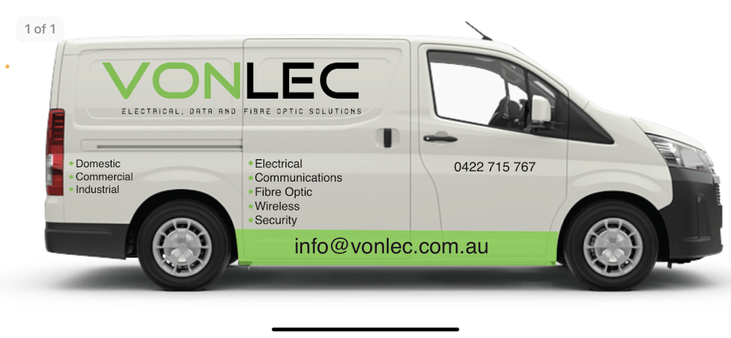 Vonlec Electrical, Data and Fibre Optic Solutions | electrician | 34 Vanstone Way, Redland Bay QLD 4165, Australia | 0422715767 OR +61 422 715 767