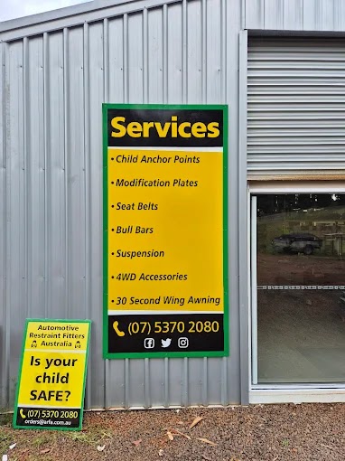 Automotive Restraint Fitters Australia | 252 Coonowrin Rd, Glass House Mountains QLD 4518, Australia | Phone: (07) 5370 2080