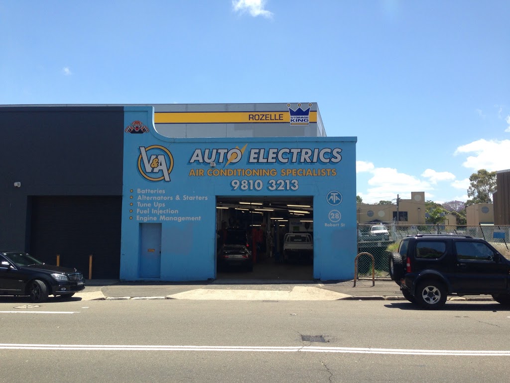 V&A Auto Electrics | car repair | 28 Robert St, Rozelle NSW 2039, Australia | 0298103213 OR +61 2 9810 3213