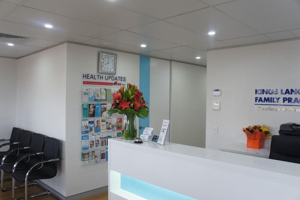 Kings Langley Family Practice | health | 4/6 Solander Rd, Kings Langley NSW 2147, Australia | 0296208400 OR +61 2 9620 8400