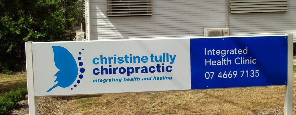 Christine Tully Chiropractic | 1 Rochedale St, Dalby QLD 4405, Australia | Phone: (07) 4669 7135