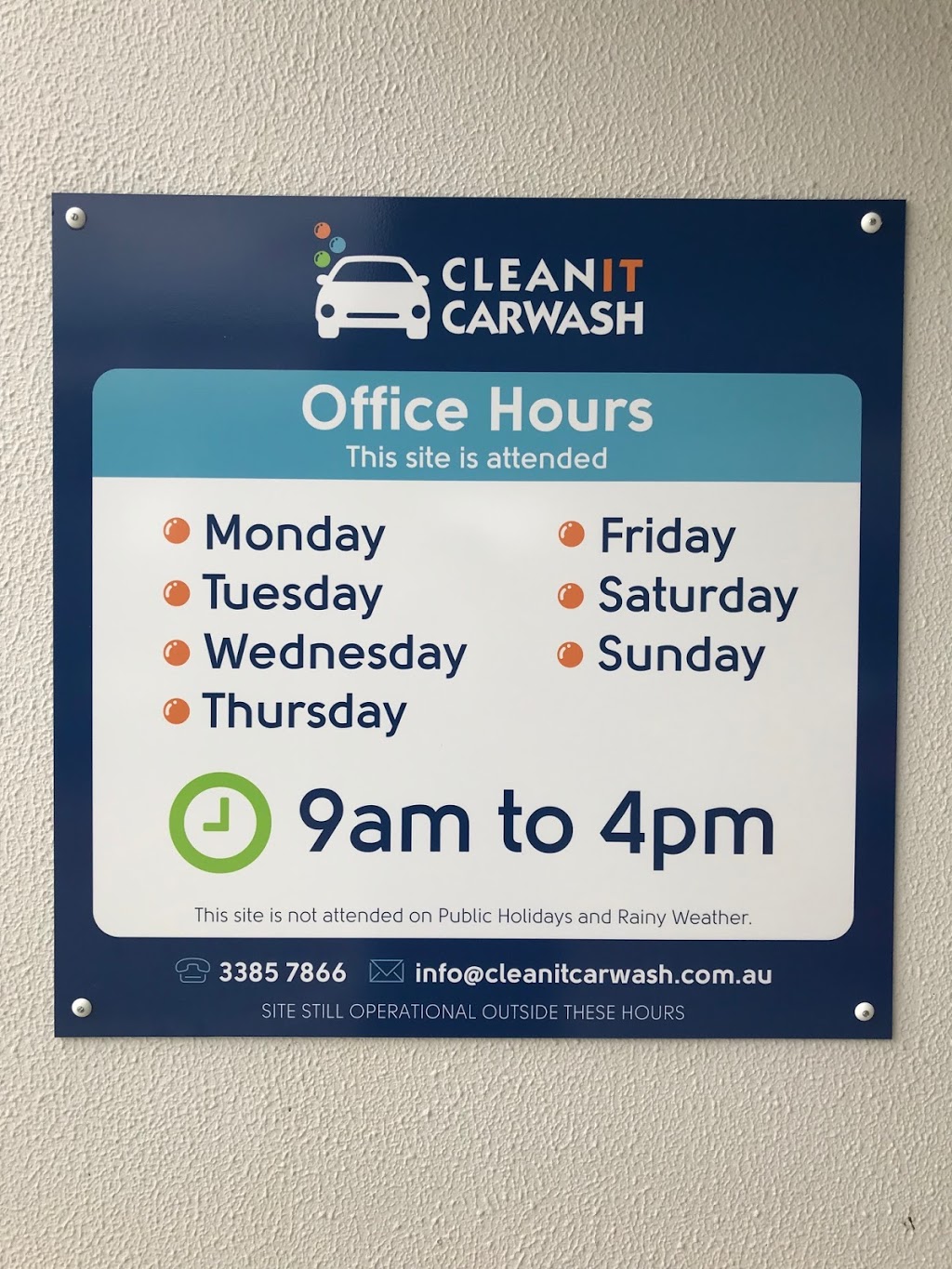 Clean It Car Wash | 4/49 Golden Wattle Dr, Narangba QLD 4504, Australia | Phone: (07) 3385 7866