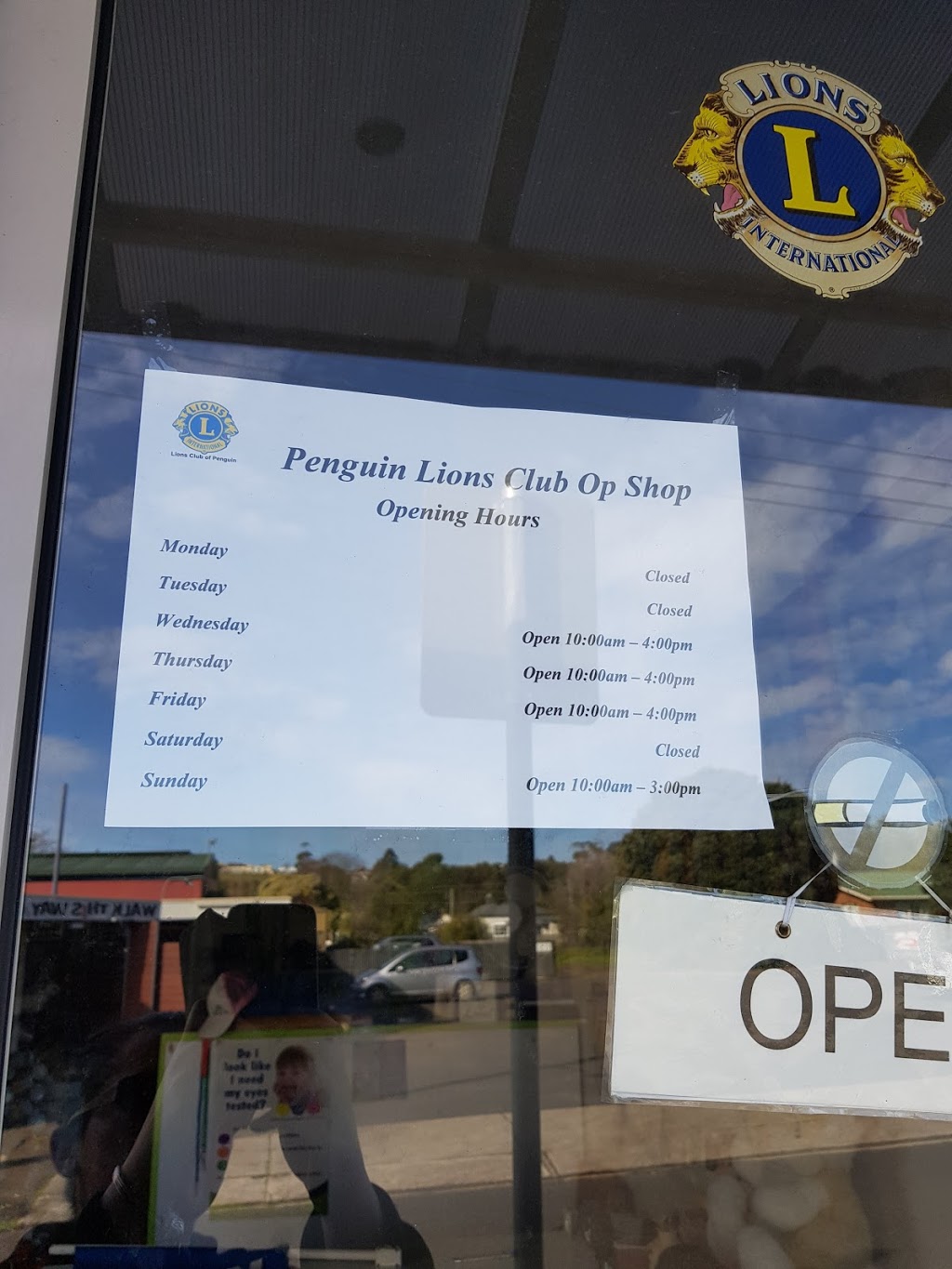 Penguin Lions Op Shop | store | 1a Arnold St, Penguin TAS 7316, Australia | 0429343380 OR +61 429 343 380