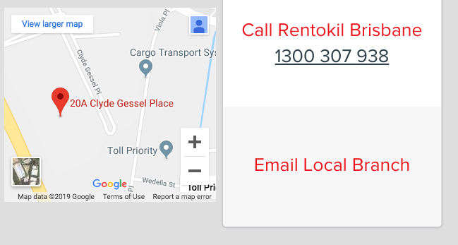 Rentokil Pest control Brisbane | Trade Coast Central, 20A Clyde Gessel Pl, Eagle Farm QLD 4009, Australia | Phone: (07) 3088 2143
