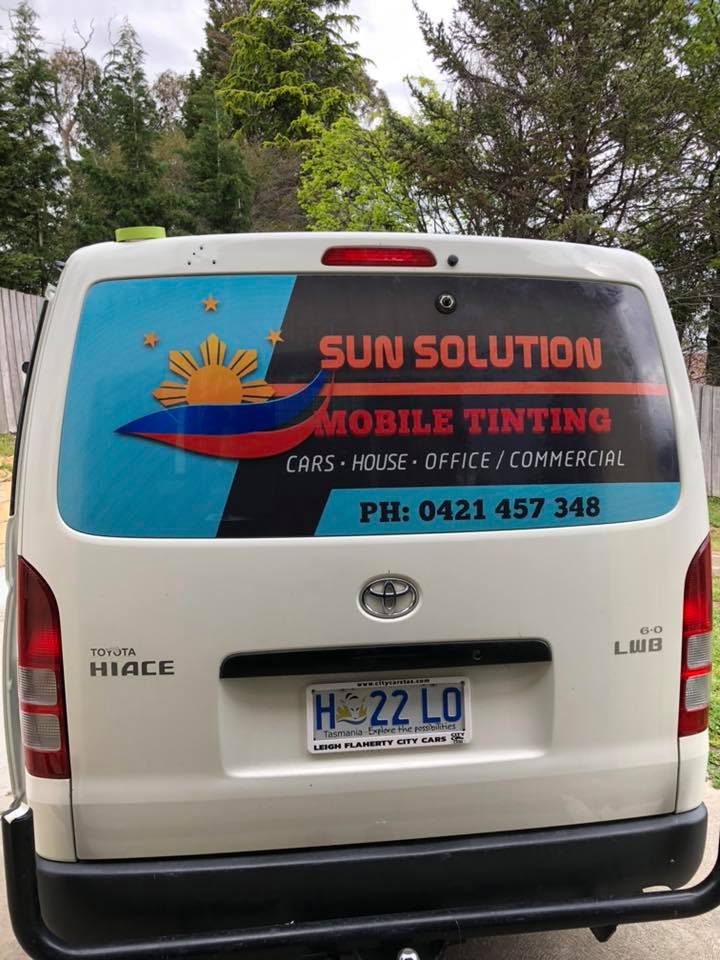 Sun Solution Mobile Tinting | 273 Main Rd, Austins Ferry TAS 7011, Australia | Phone: 0421 457 348